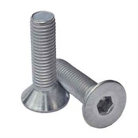 FSCSF01058S #10-32 x 5/8" Flat Socket Cap Screw, Fine, 18-8 Stainless